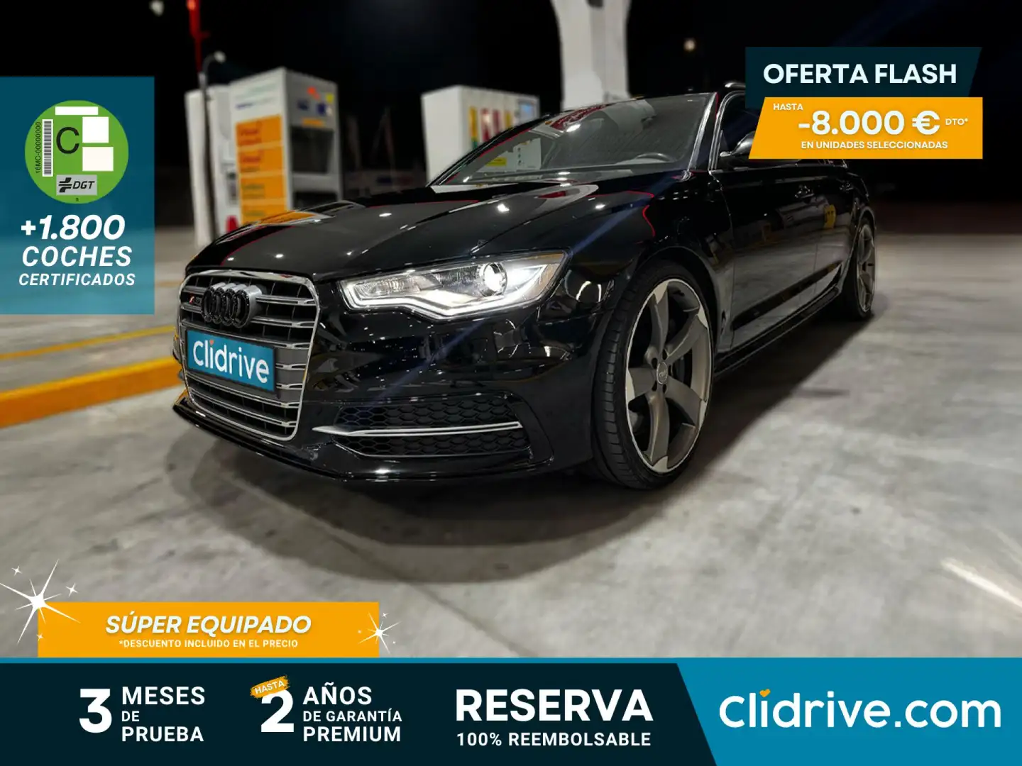 Audi S6 Avant 4.0 TFSI quattro S-Tronic Negro - 1