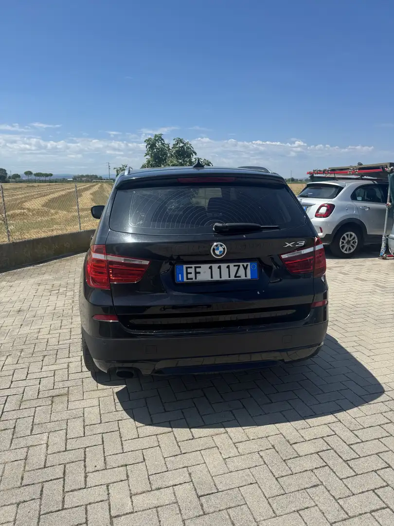 BMW x3 xdrive Zwart - 2