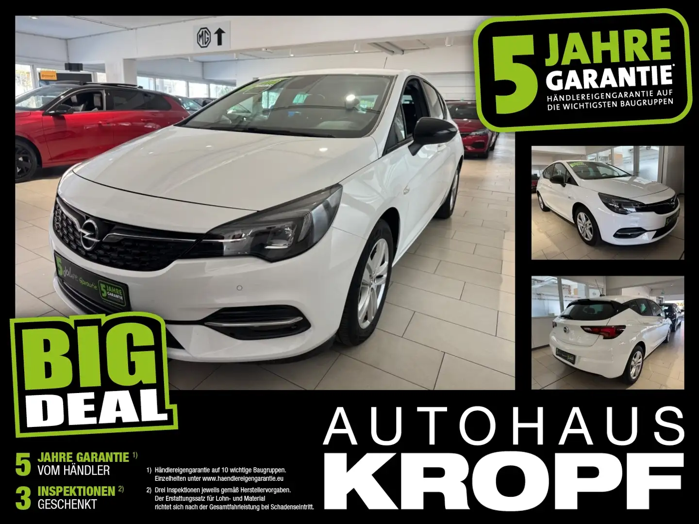 Opel Astra K 1.2 Turbo **W-Paket Navi Kamera** Bianco - 1