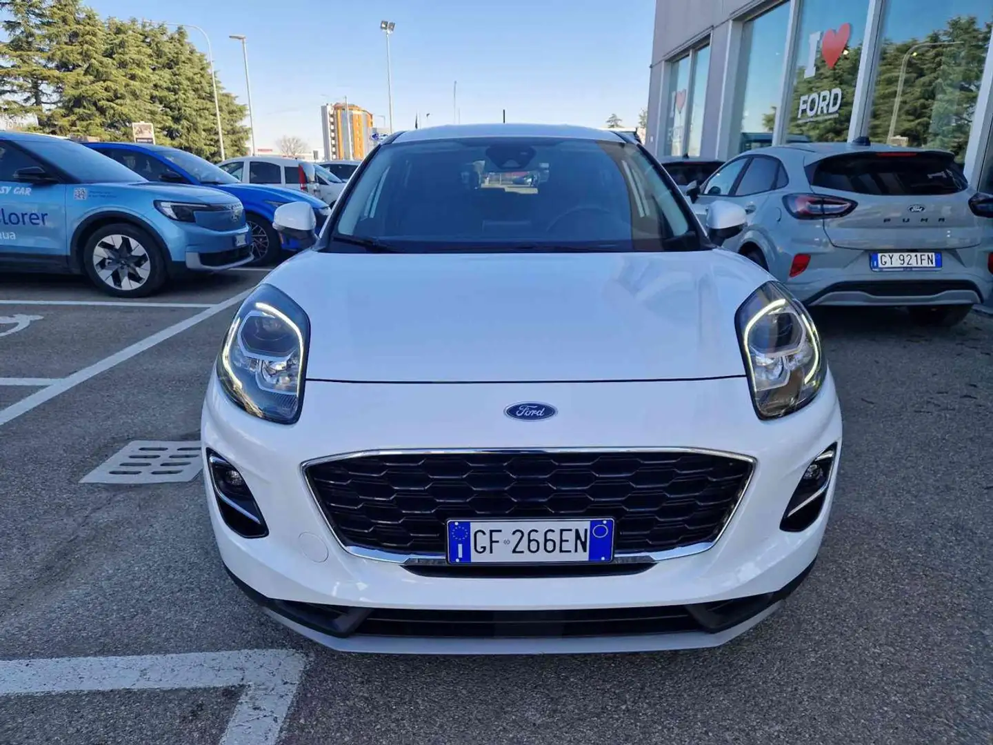 Ford Puma 1.5 EcoBlue 120 CV S&S Titanium Weiß - 2