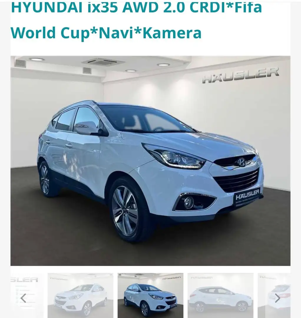 Hyundai iX35 FIFA World Cup Edition AWD Weiß - 1