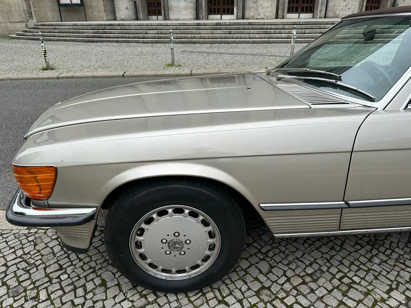 Mercedes-Benz SL 500 SL560 H-Kennz Klima Kindersitz getönte Scheiben Silber - 1