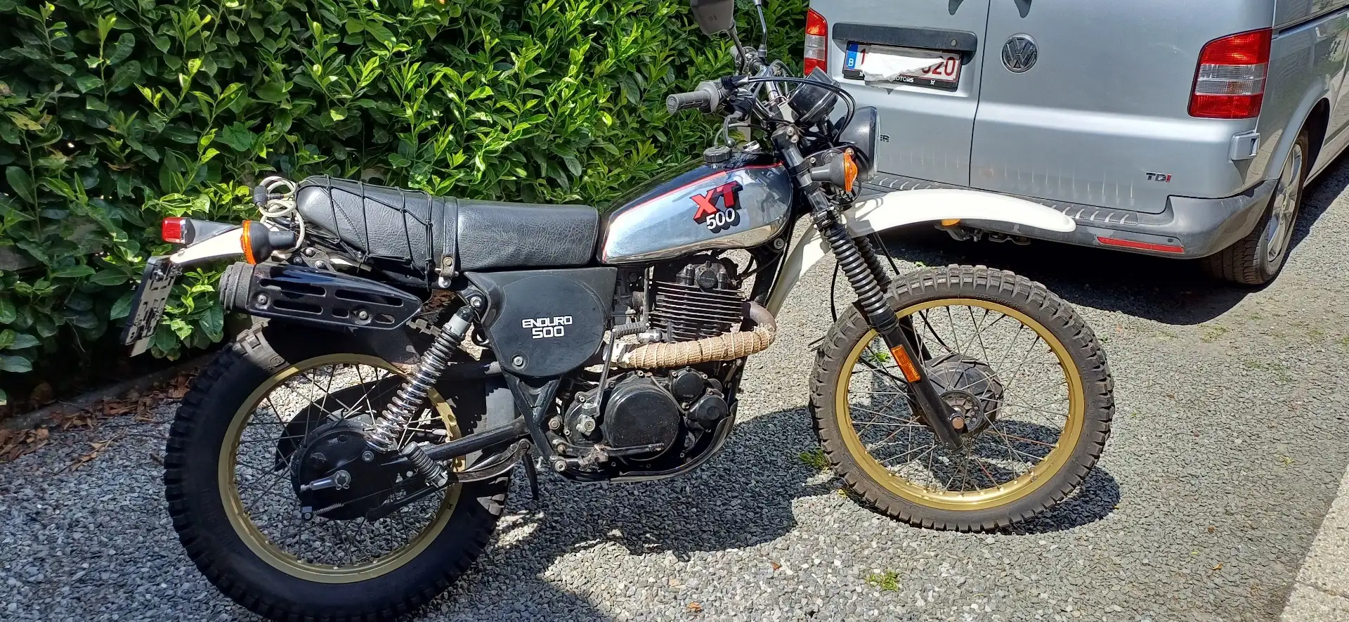 Yamaha XT 500 enduro Silber - 2