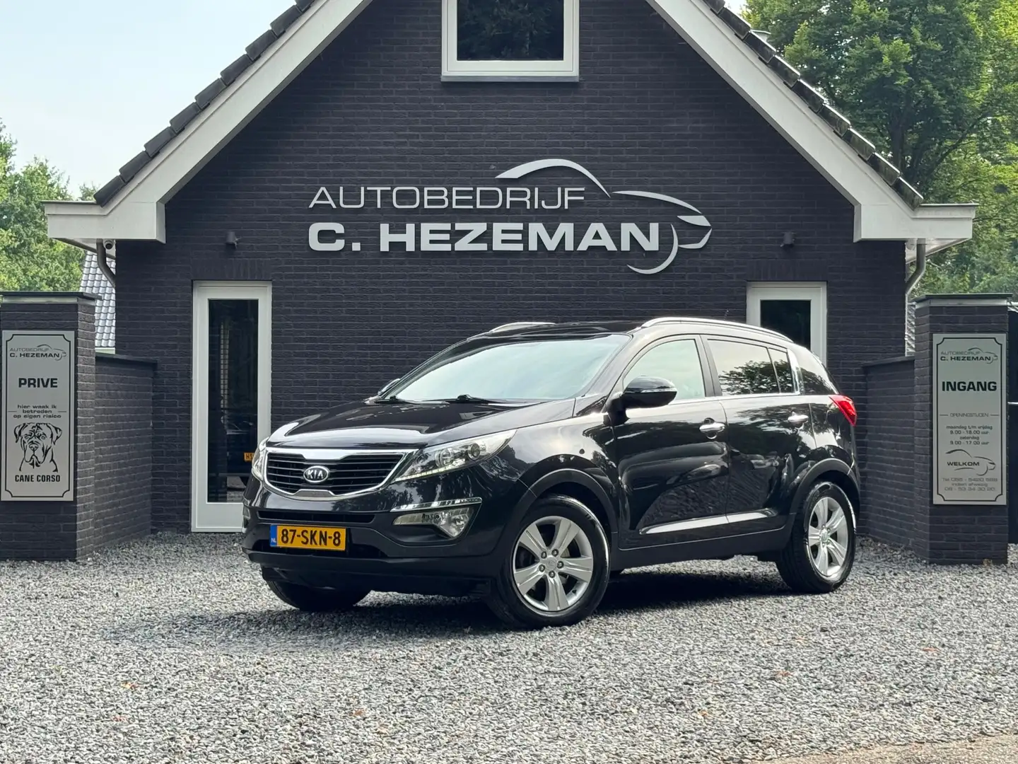 Kia Sportage 1.6 GDI X-ecutive Plus Pack Half Leer Cruise Contr Noir - 2