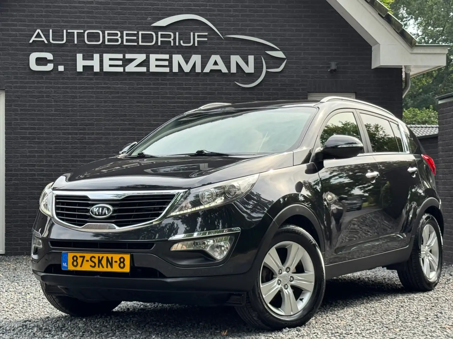 Kia Sportage 1.6 GDI X-ecutive Plus Pack Half Leer Cruise Contr Noir - 1