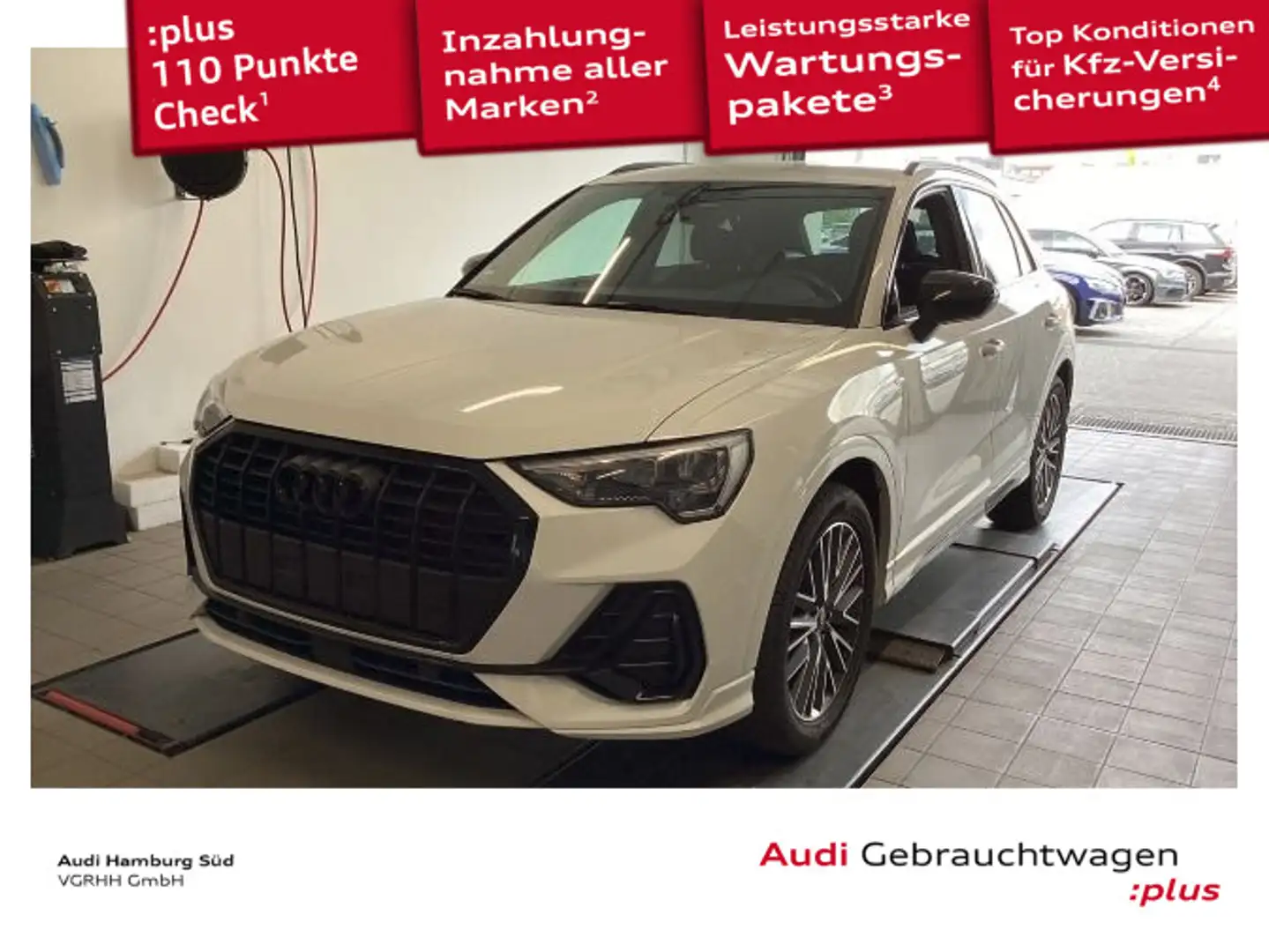 Audi Q3 35 TFSI S line S tronic NAVI/AHK/ACC/LM19 Weiß - 1