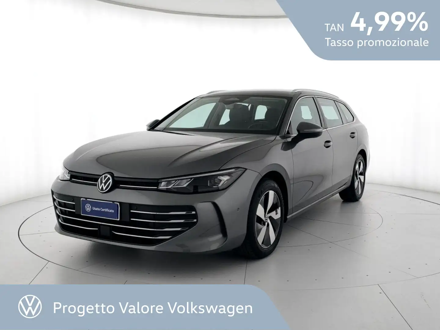 Volkswagen Passat Variant 2.0 tdi scr business 150cv dsg Grijs - 1