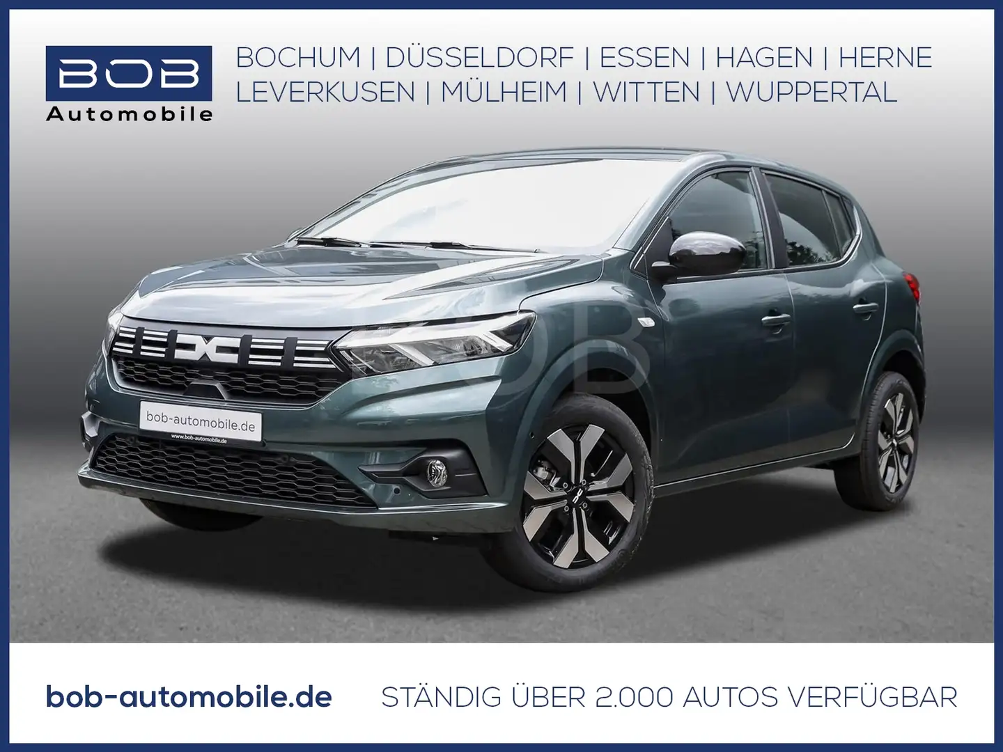 Dacia Sandero Journey+ ECO-G 100 NAVI SHZ PDC KLIMA BT Vert - 1
