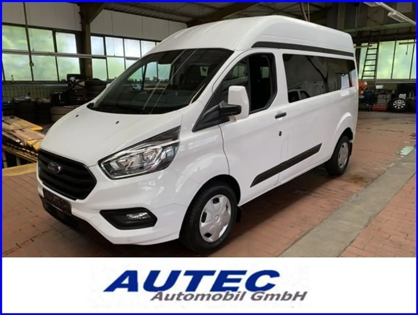 Ford Transit Custom Hochdach 320 L2 9-SITZER+KAMERA Weiß - 1