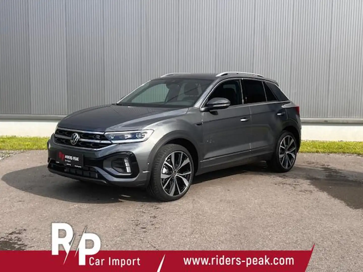 Volkswagen T-Roc 2.0 TSI R-Line 4Motion/AHK/19 Zoll/ACC/SOFORT!! Grau - 1