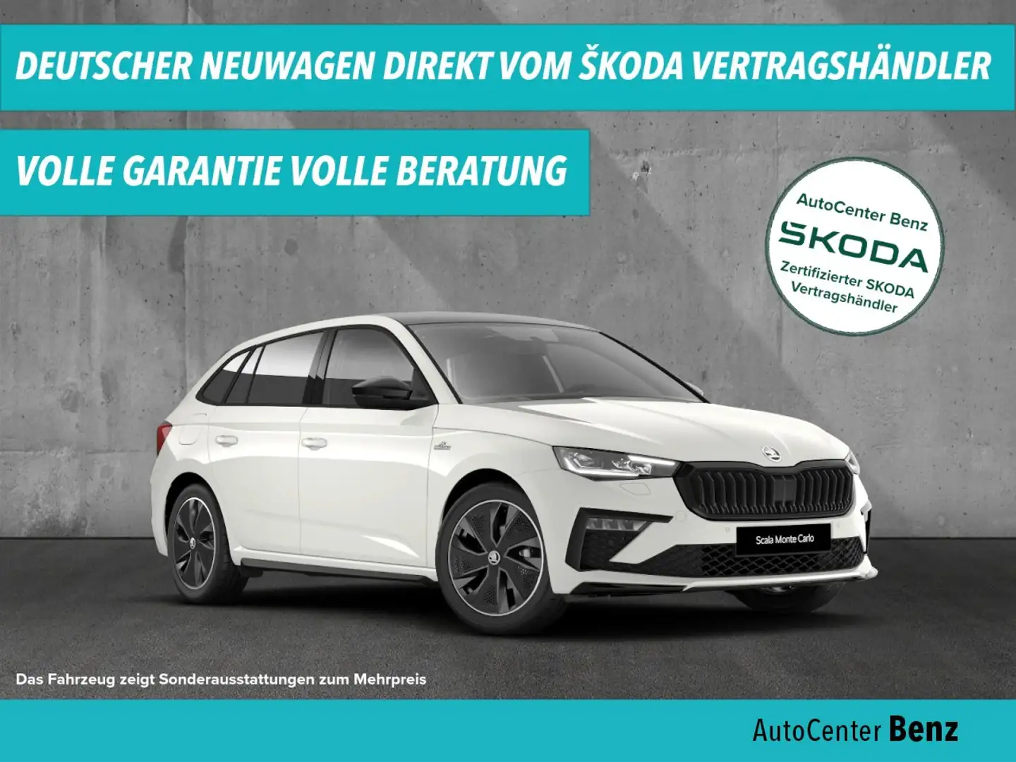 Skoda Scala 1.0 TSI MONTE CARLO *M-LED*PANO*SMARTLINK* Klima Bleu - 1