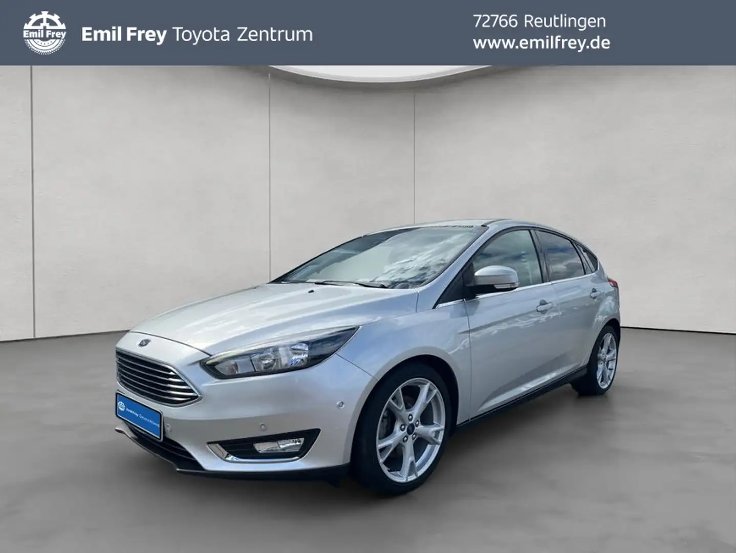 Ford Focus 1.5 EcoBoost Start-Stopp-System Titanium Zilver - 1