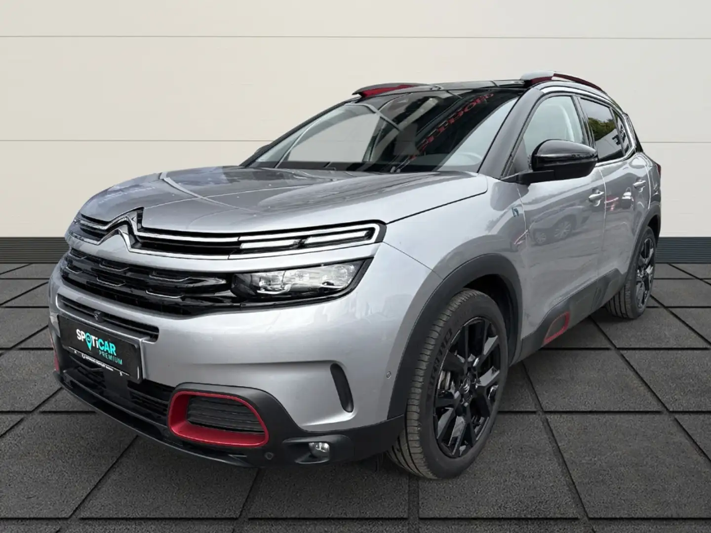 Citroen C5 Aircross Shine Pack Hybrid AHK-abnehmbar El. Panodach Navi Gris - 2