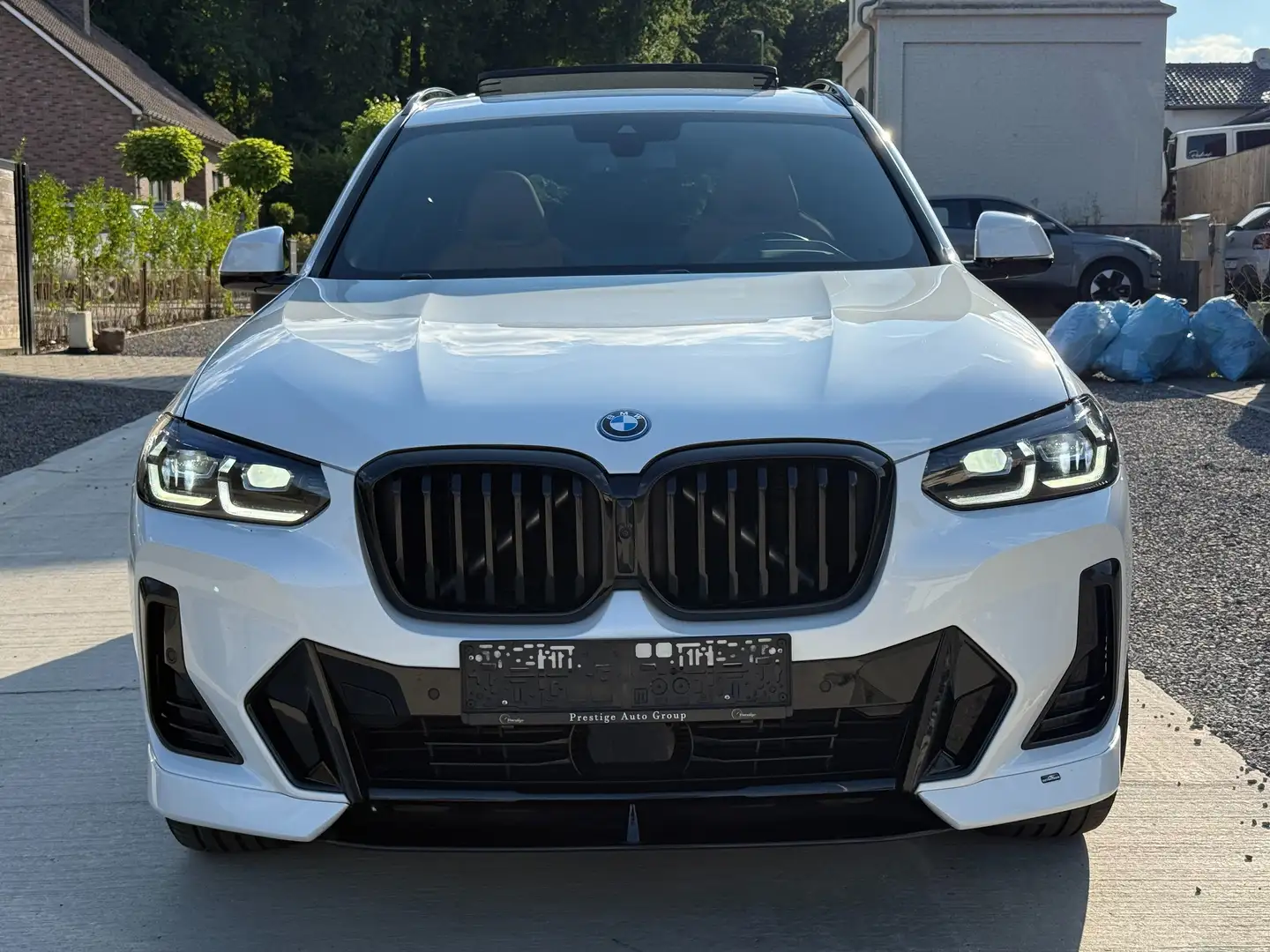BMW X3 M-Sport xDrive30e *Headsup*Pano*360*FACELIFT* Bianco - 2