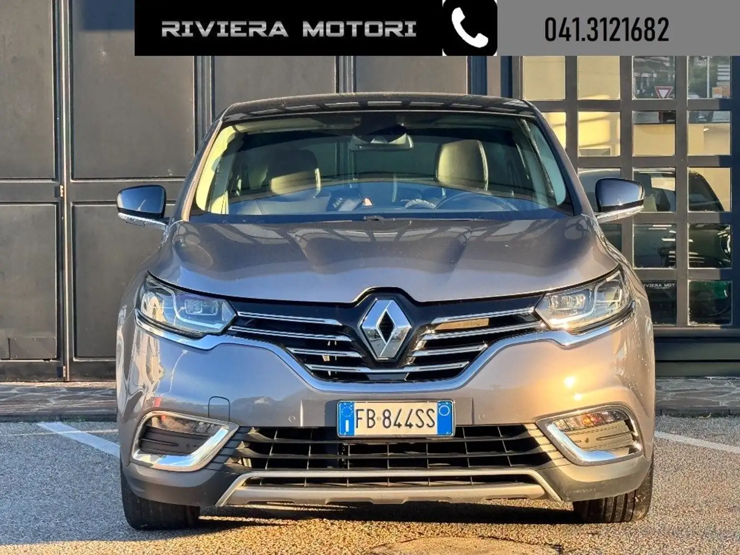Renault Espace dCi 160CV EDC Energy Initiale Paris 4Control 7post Grijs - 2