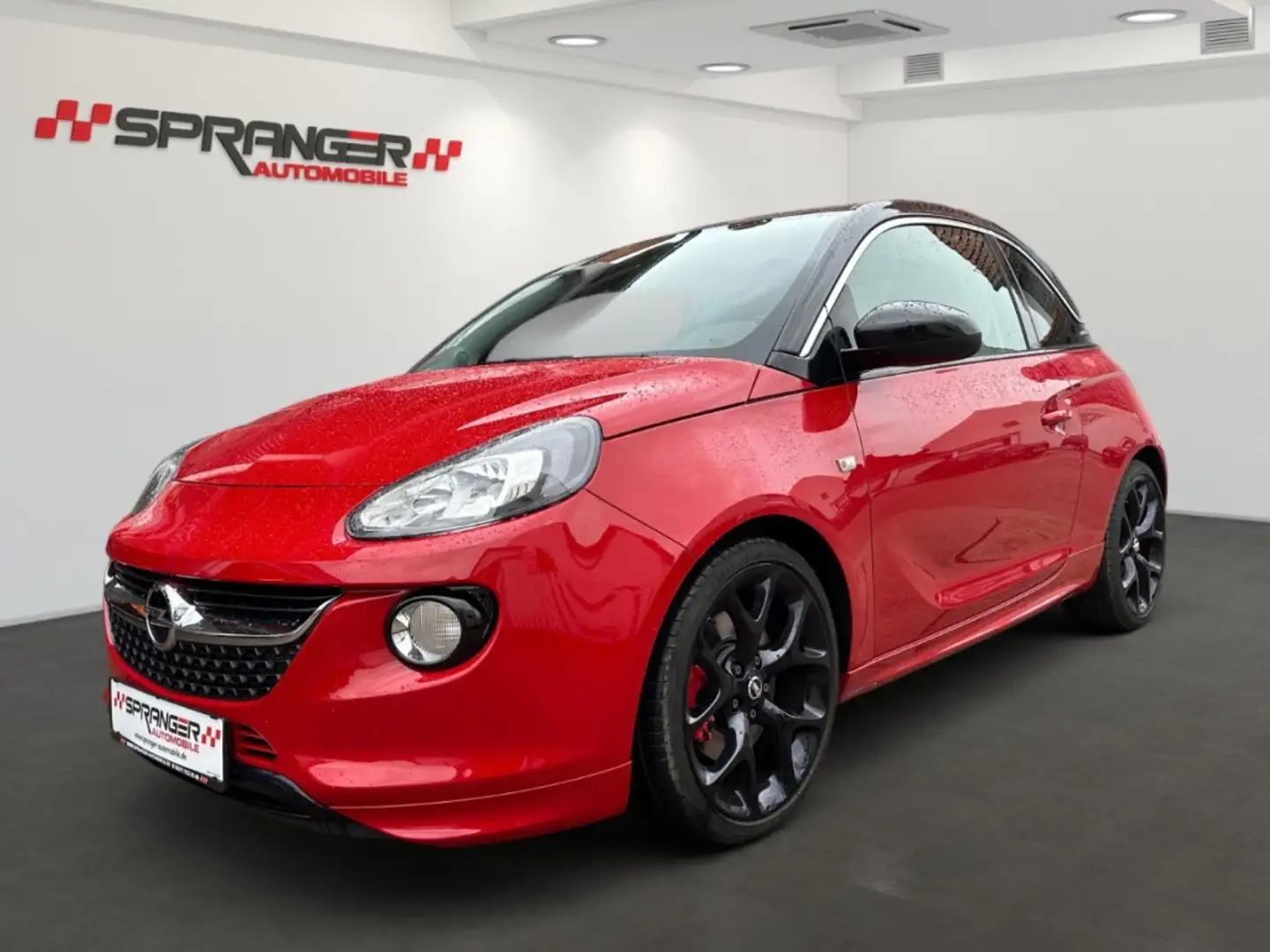 Opel Adam S 1.4 Turbo*Tempomat*SHZ*LKH*Bluetooth* Rouge - 1