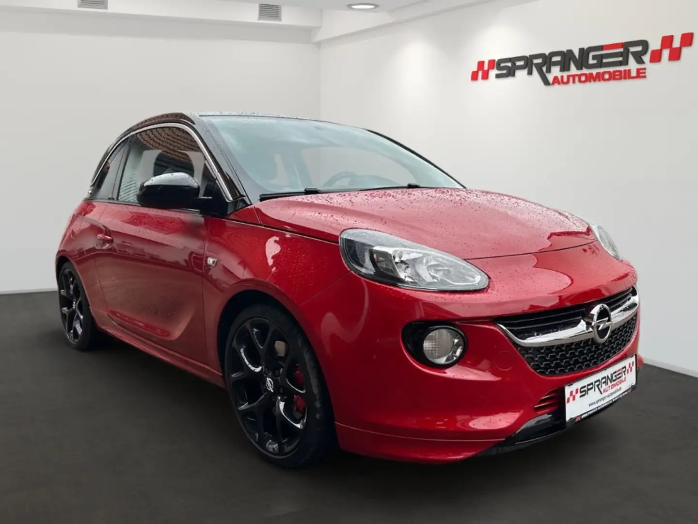Opel Adam S 1.4 Turbo*Tempomat*SHZ*LKH*Bluetooth* Rouge - 2