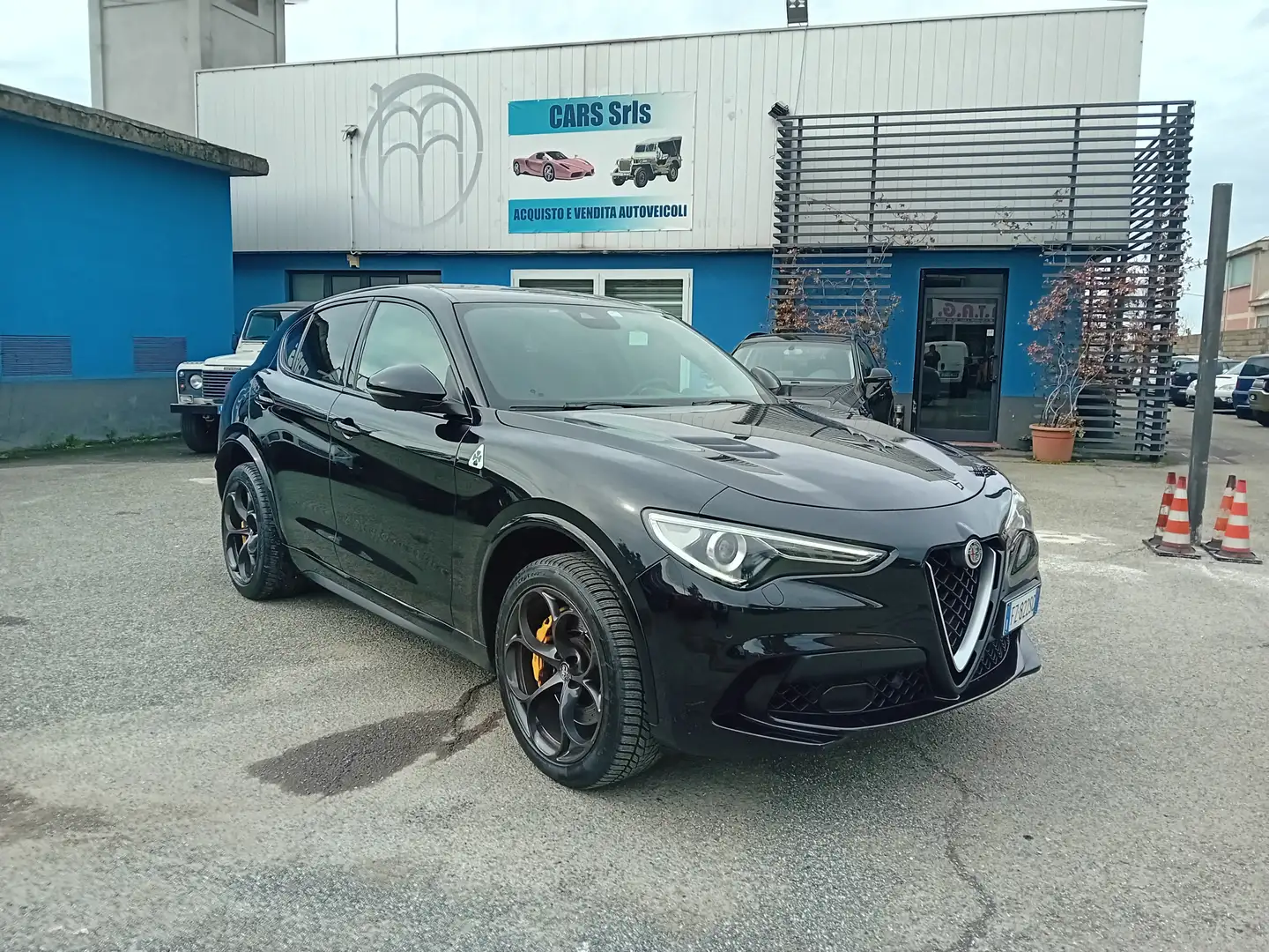 Alfa Romeo Stelvio Stelvio 2.9 bi-t V6 Quadrifoglio Q4 510cv automy19 Noir - 2