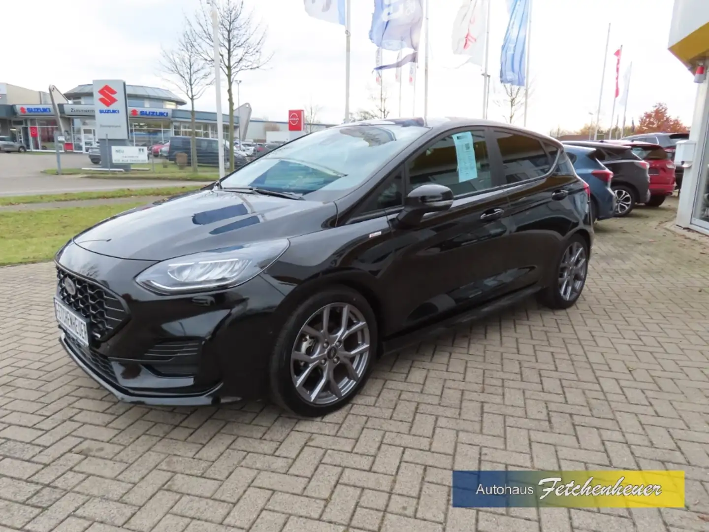 Ford Fiesta ST-Line Aut. LED+RFK+ACC+SHZ+DAB+PDC+ALU Noir - 2