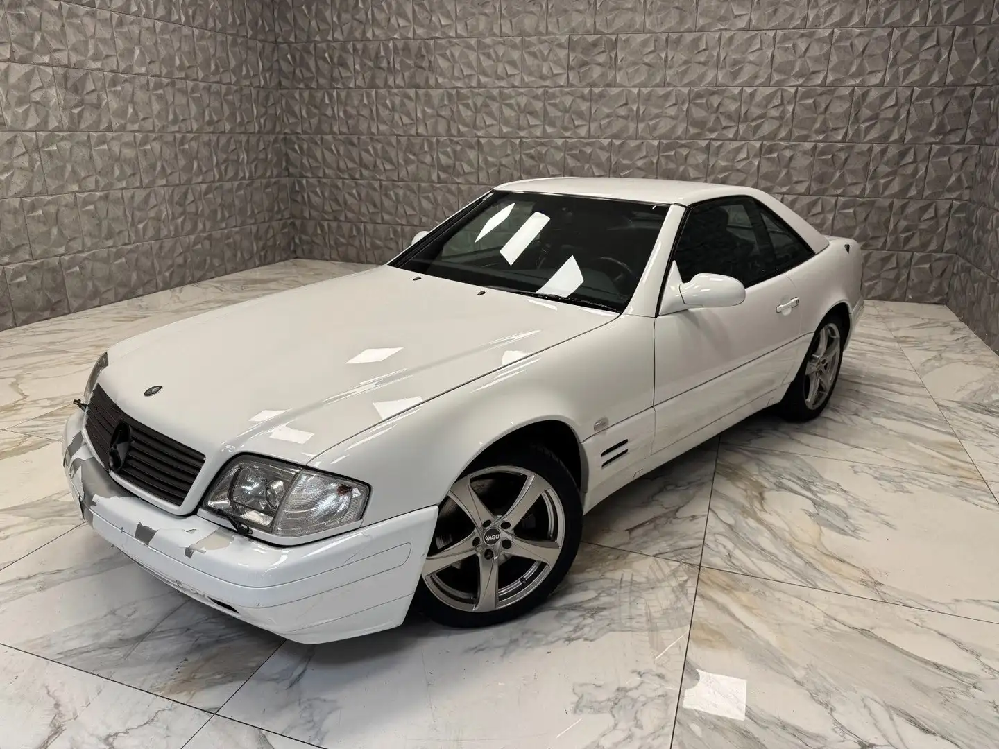 Mercedes-Benz SL 500 ** VOLL FAHRBEREIT ** 95.297km ** Weiß - 1