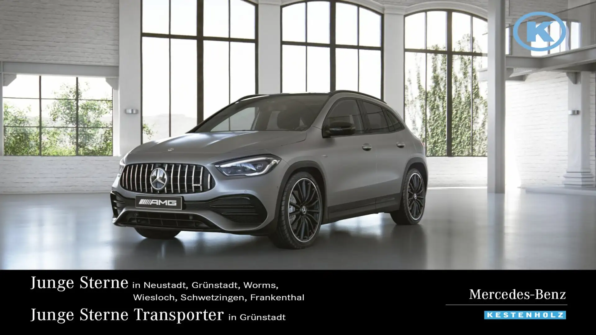 Mercedes-Benz GLA 35 AMG GLA 35 AMG 4M NIGHT+AHK+PANO+KAM+HUD+SOUND+MLED Gris - 1