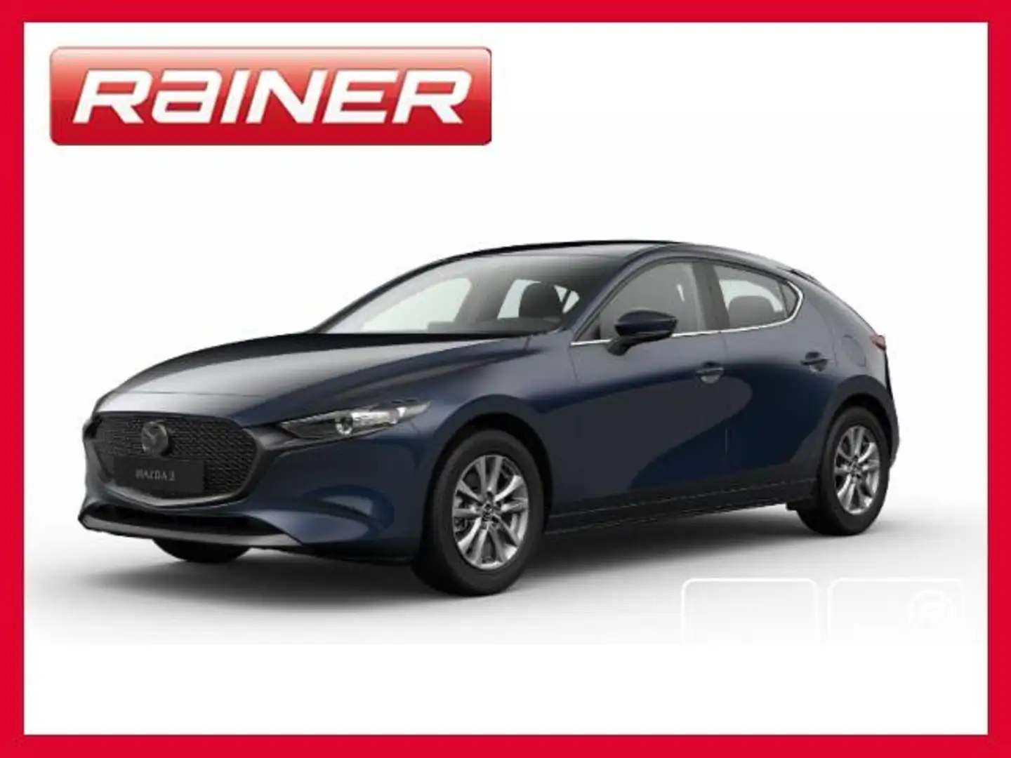 Mazda 3 Mazda3 e-Skyactiv-G140 Centre-Line Blau - 1