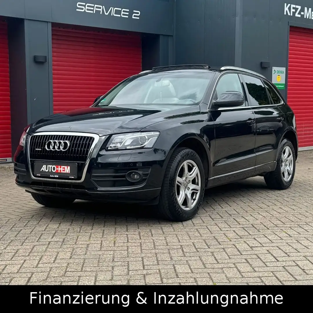 Audi Q5 3.0 TDI  quattro Xenon AHK Pano Navi Alcanta. Noir - 1