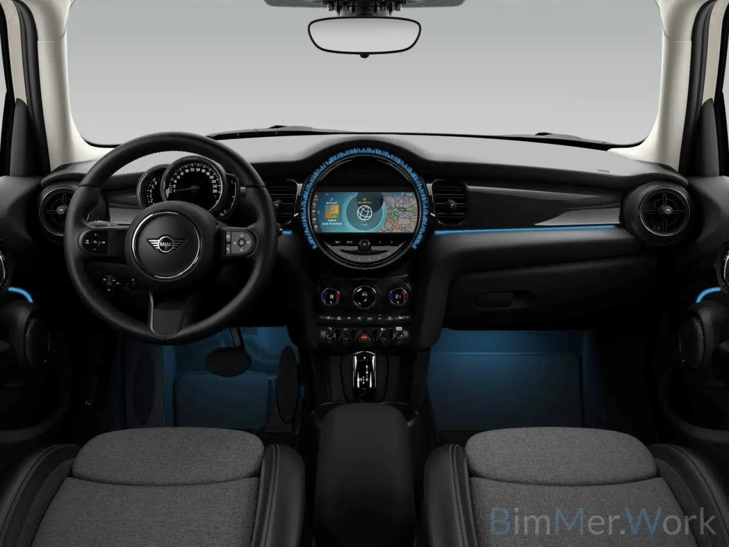 MINI One One Classic Trim LED Navi Teilleder ParkAss Geschw Weiß - 2