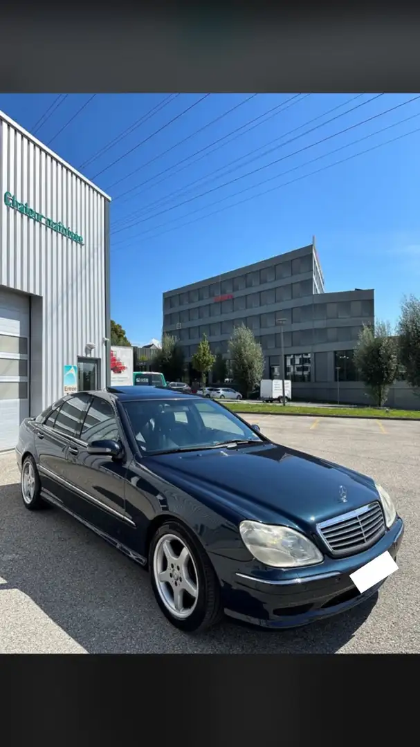 Mercedes-Benz S 55 AMG S55 A plava - 1