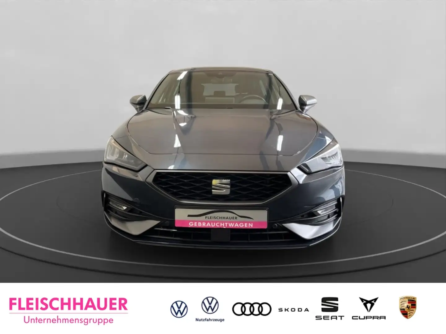 SEAT Leon 2.0 TDI FR Navi Digitales Cockpit LED Sperrdiff. A Grau - 2