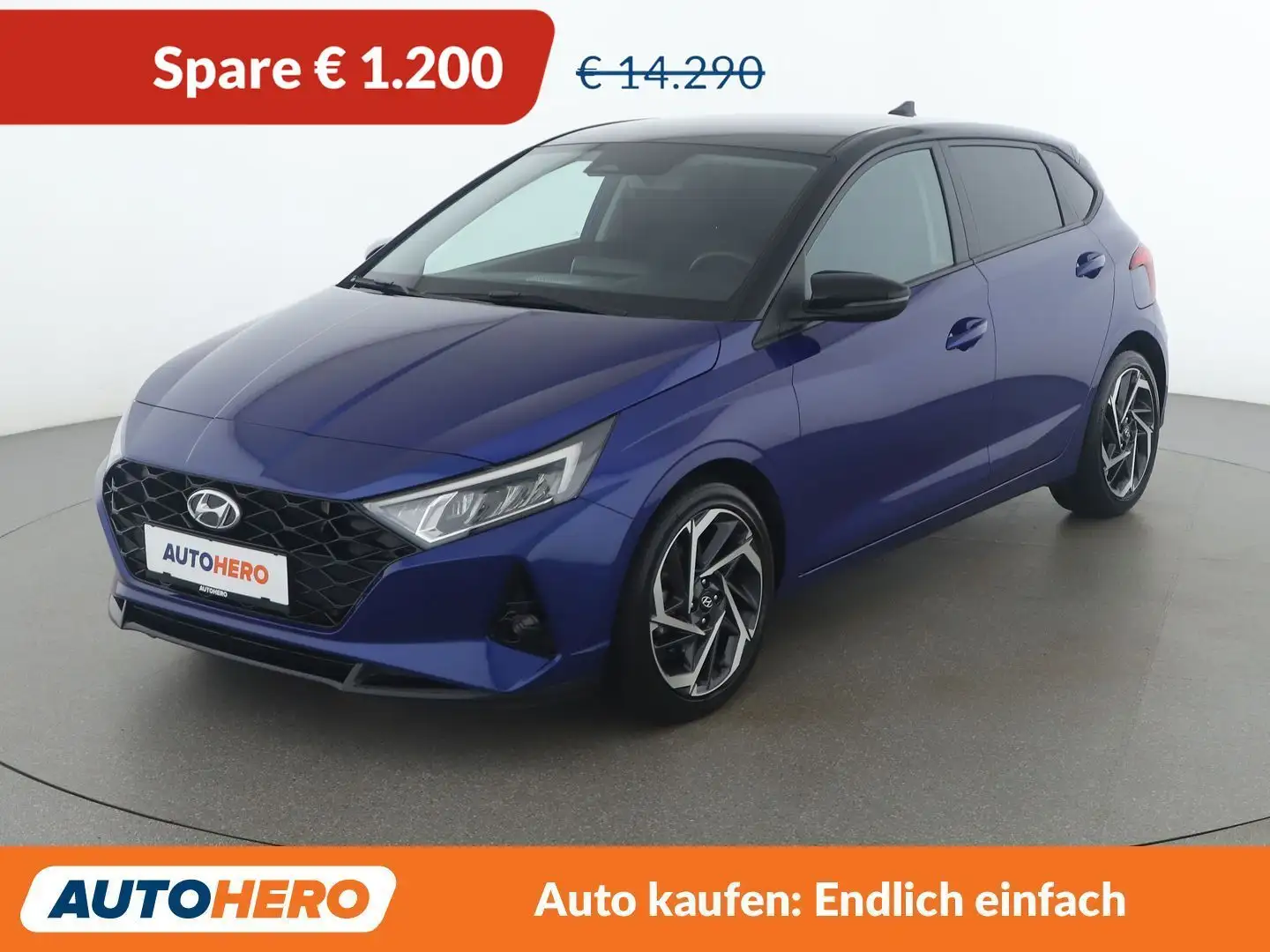 Hyundai i20 1.0 TGDI Trend Line Blau - 1