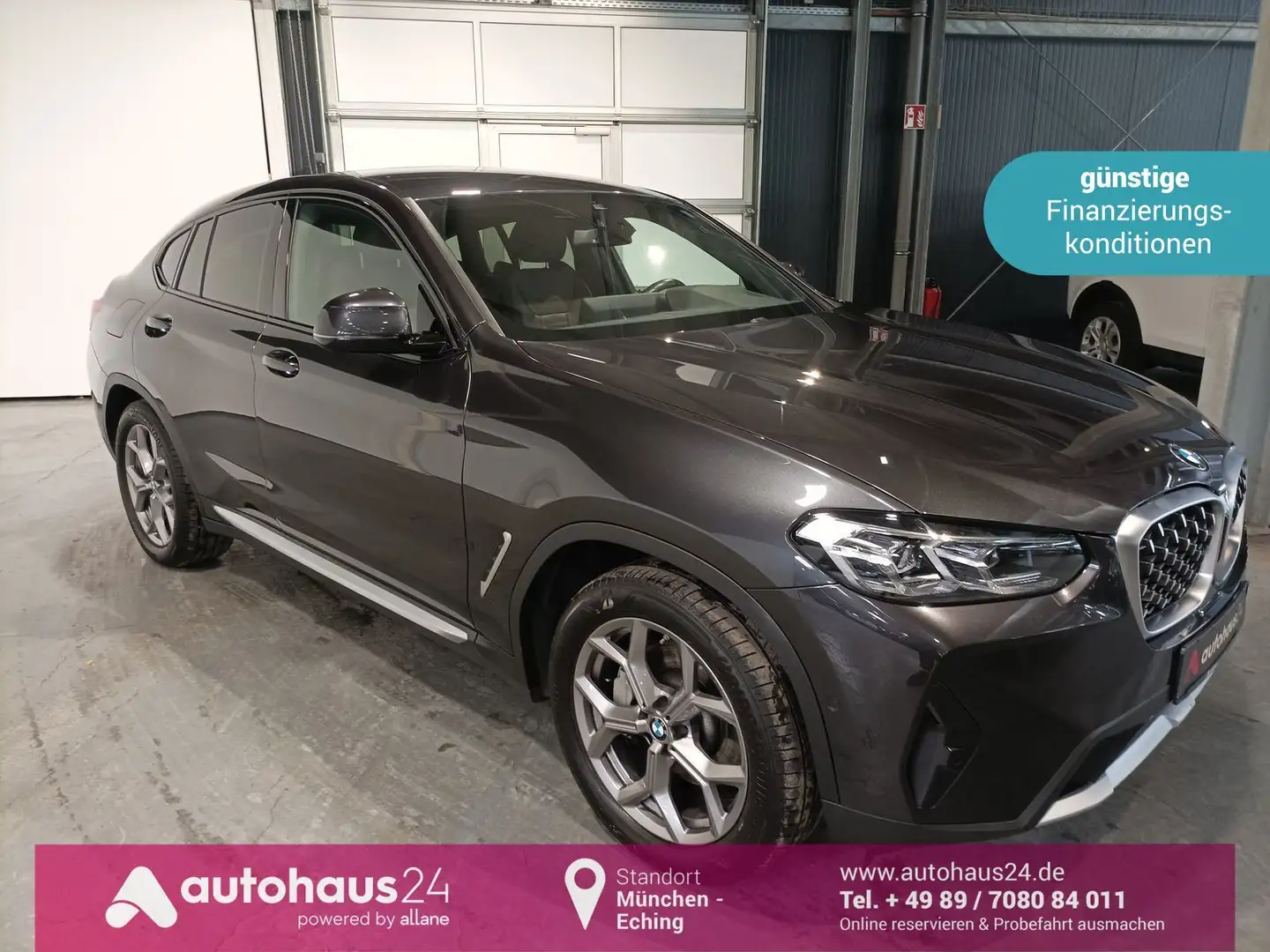 BMW X4 xDrive30d MHD LED|Navi|PDC|AHK|LEDER Grey - 1