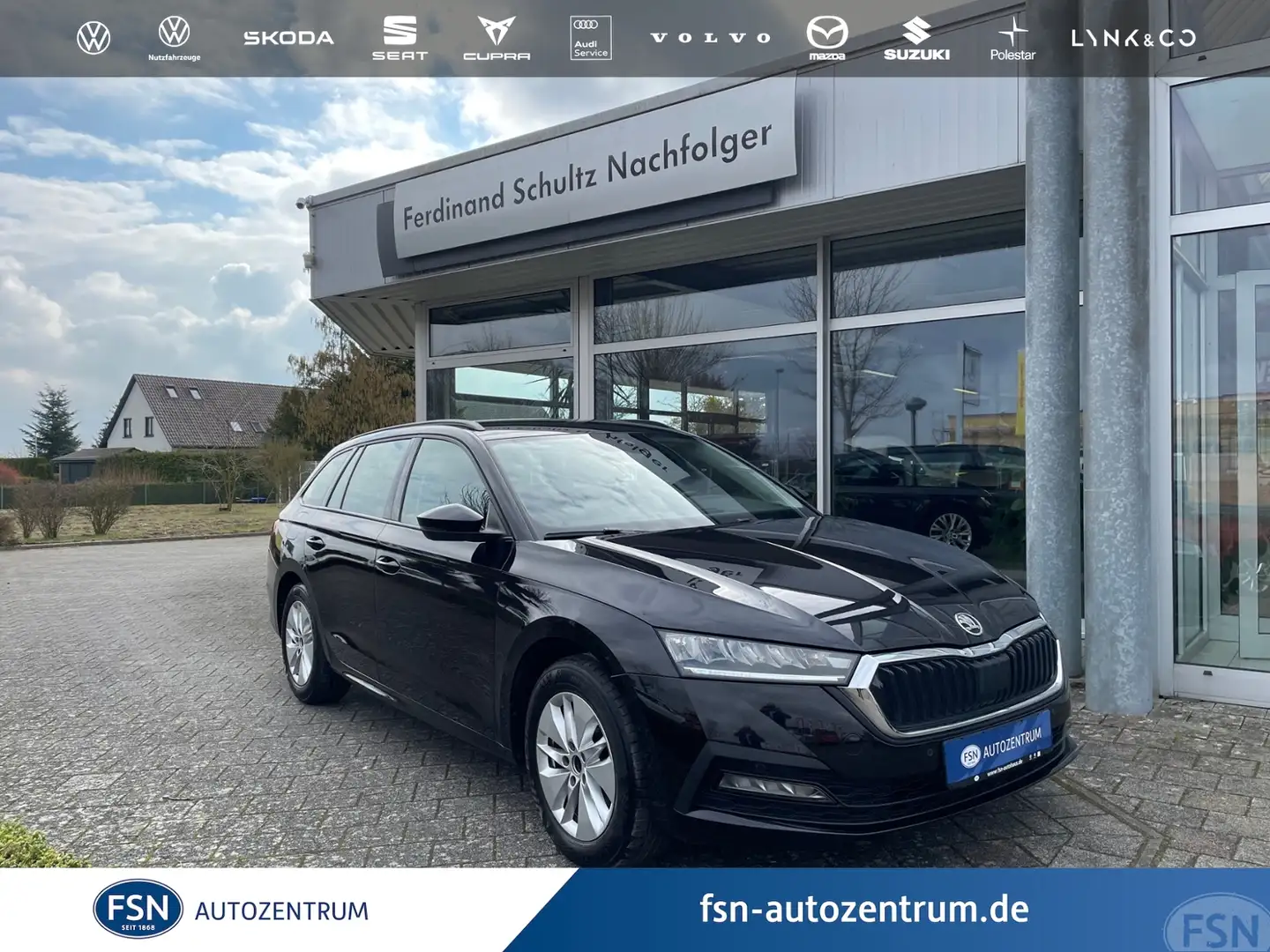 Skoda Octavia Combi 2.0 TDI Ambition DSG LED NAVI ACC KESSY Schwarz - 1