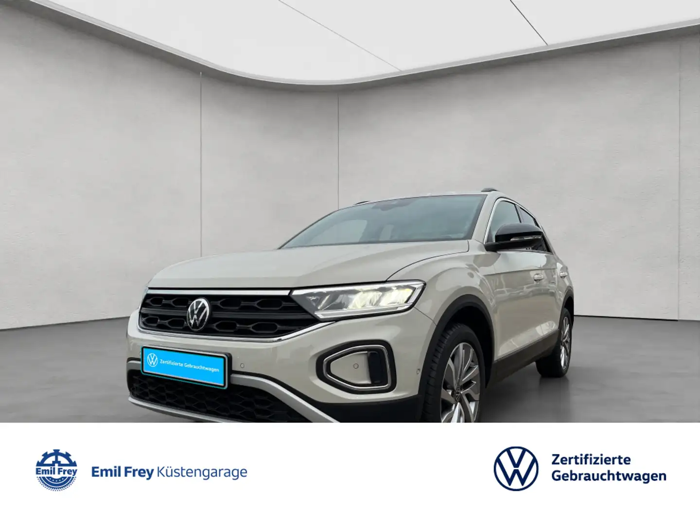 Volkswagen T-Roc Goal Plus 2.0 TDI Kamera/LED/Navi Grau - 1