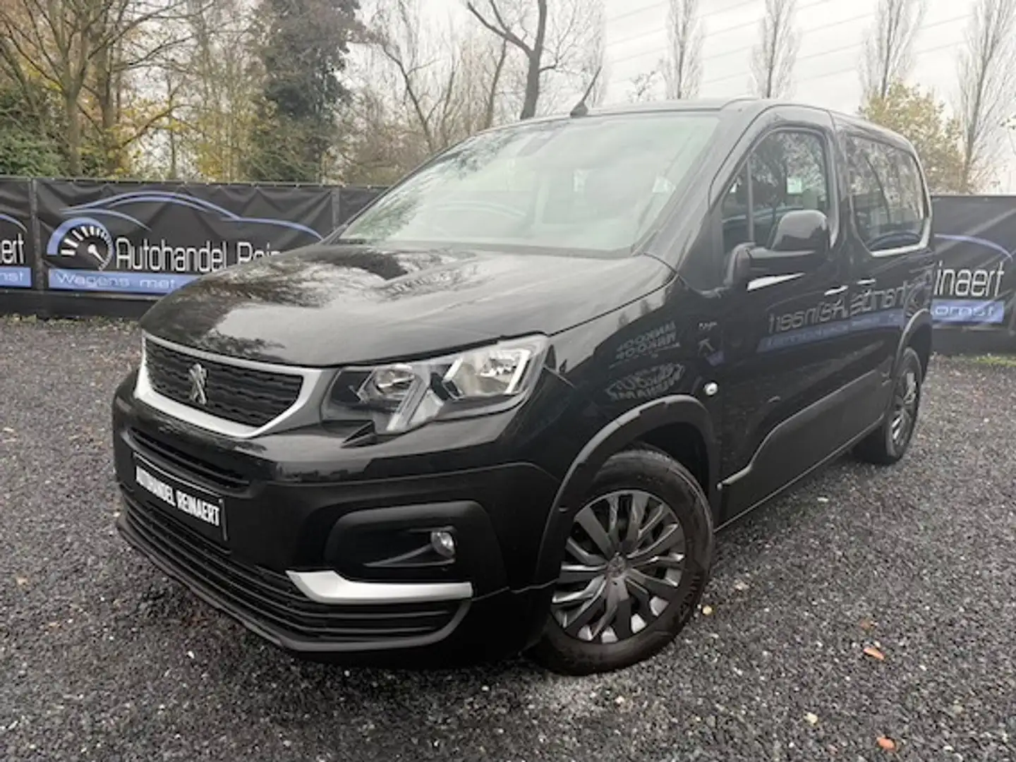 Peugeot Rifter Rifter PureTech 110 L1 Style, Airco, Pdc+ Garantie Zwart - 1