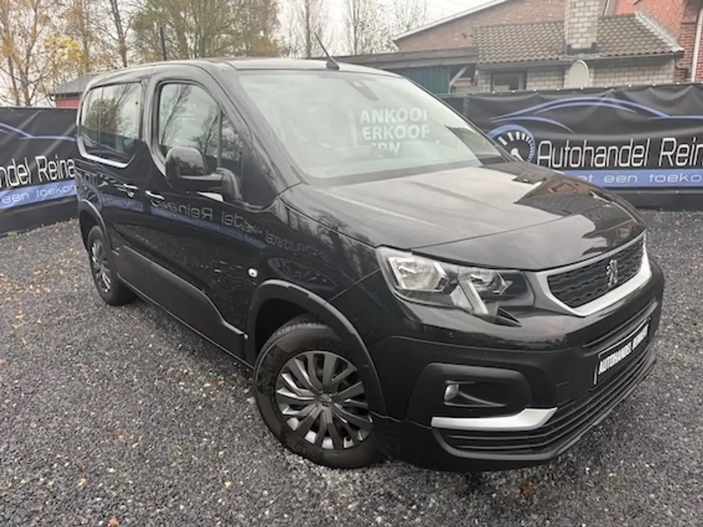 Peugeot Rifter Rifter PureTech 110 L1 Style, Airco, Pdc+ Garantie Zwart - 2