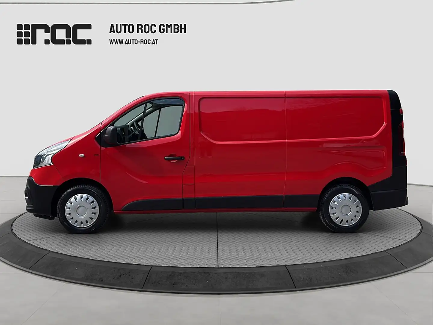 Renault Trafic L2H1 3,0t Energy dCi 125 AHK/Navi/SHZ/Kamera/uvm Piros - 2
