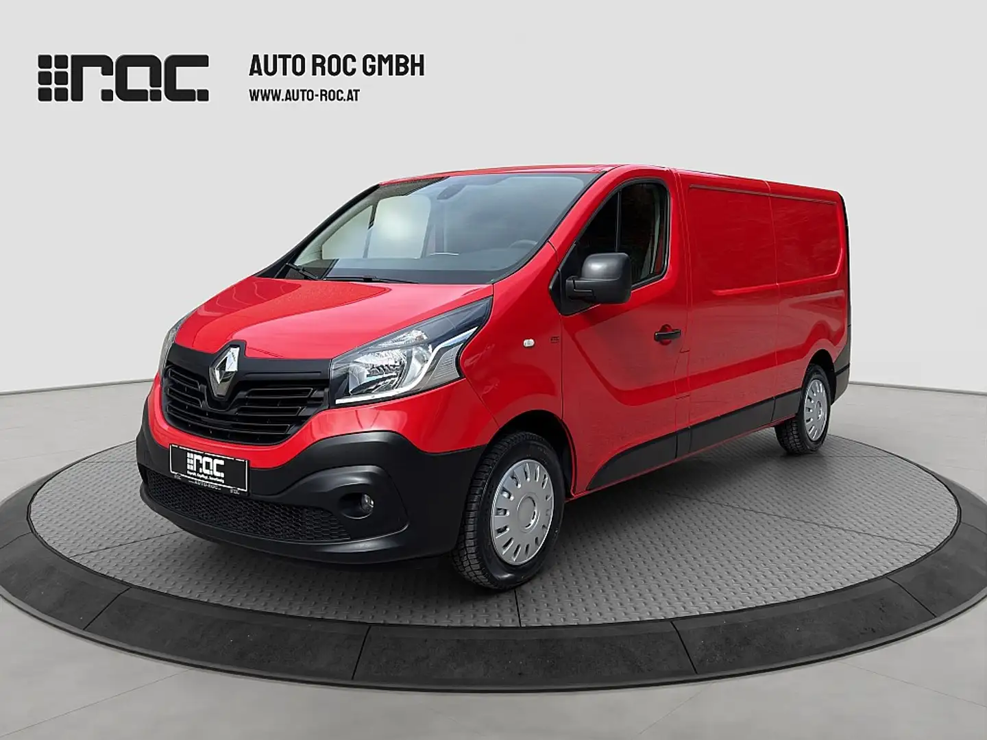 Renault Trafic L2H1 3,0t Energy dCi 125 AHK/Navi/SHZ/Kamera/uvm Piros - 1