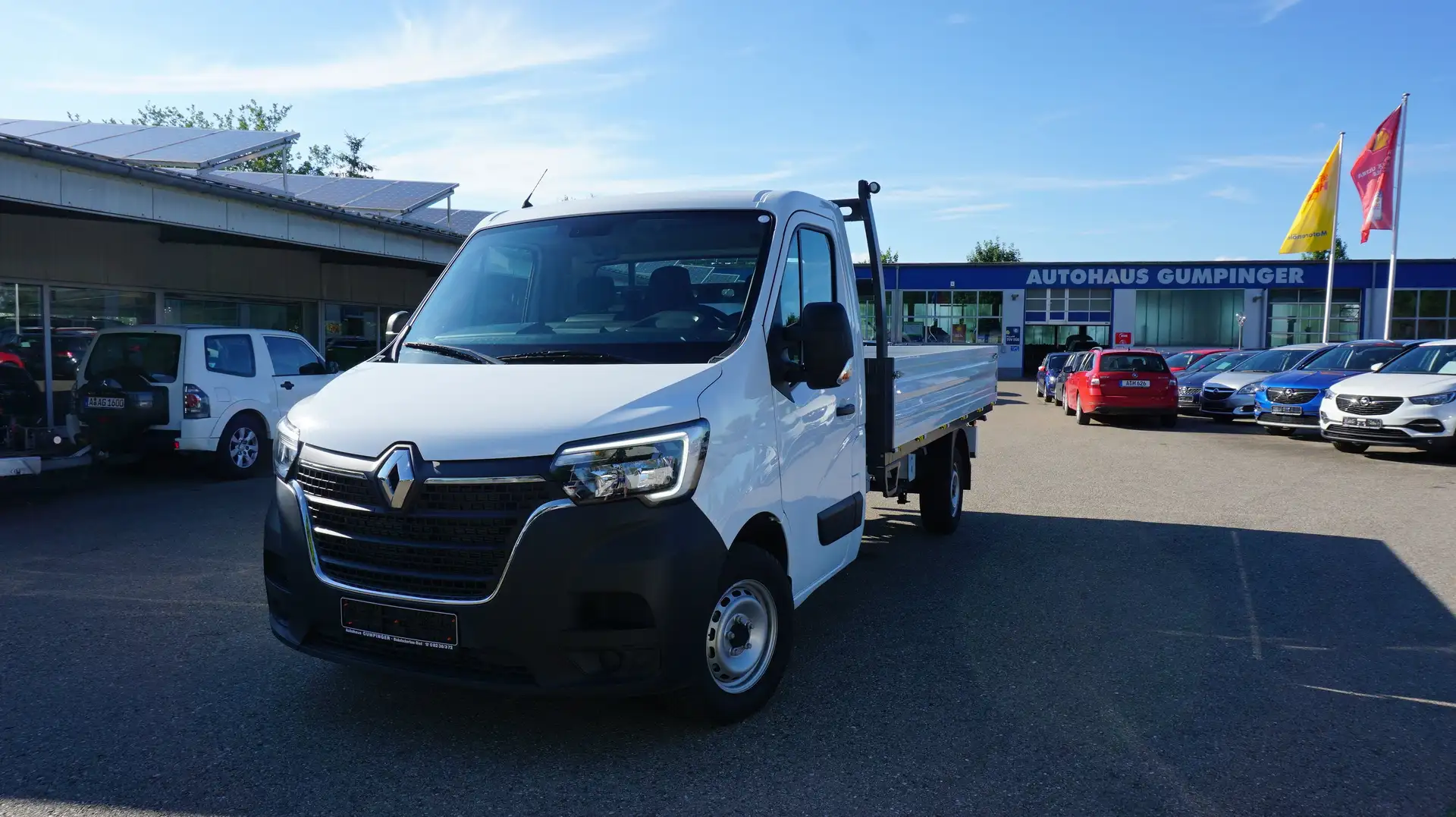 Renault Master ENERGY Blue dCi 145 Pritsche !! 4m Ladefläche ! Weiß - 1