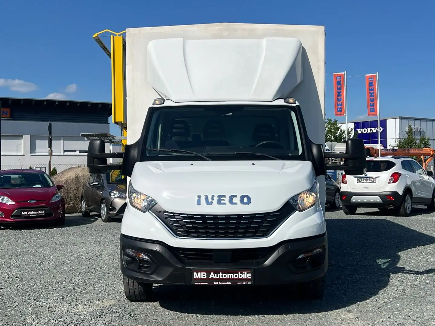 Iveco 35S12 Automatik/19.980KM/Pritsche+Plane Weiß - 2
