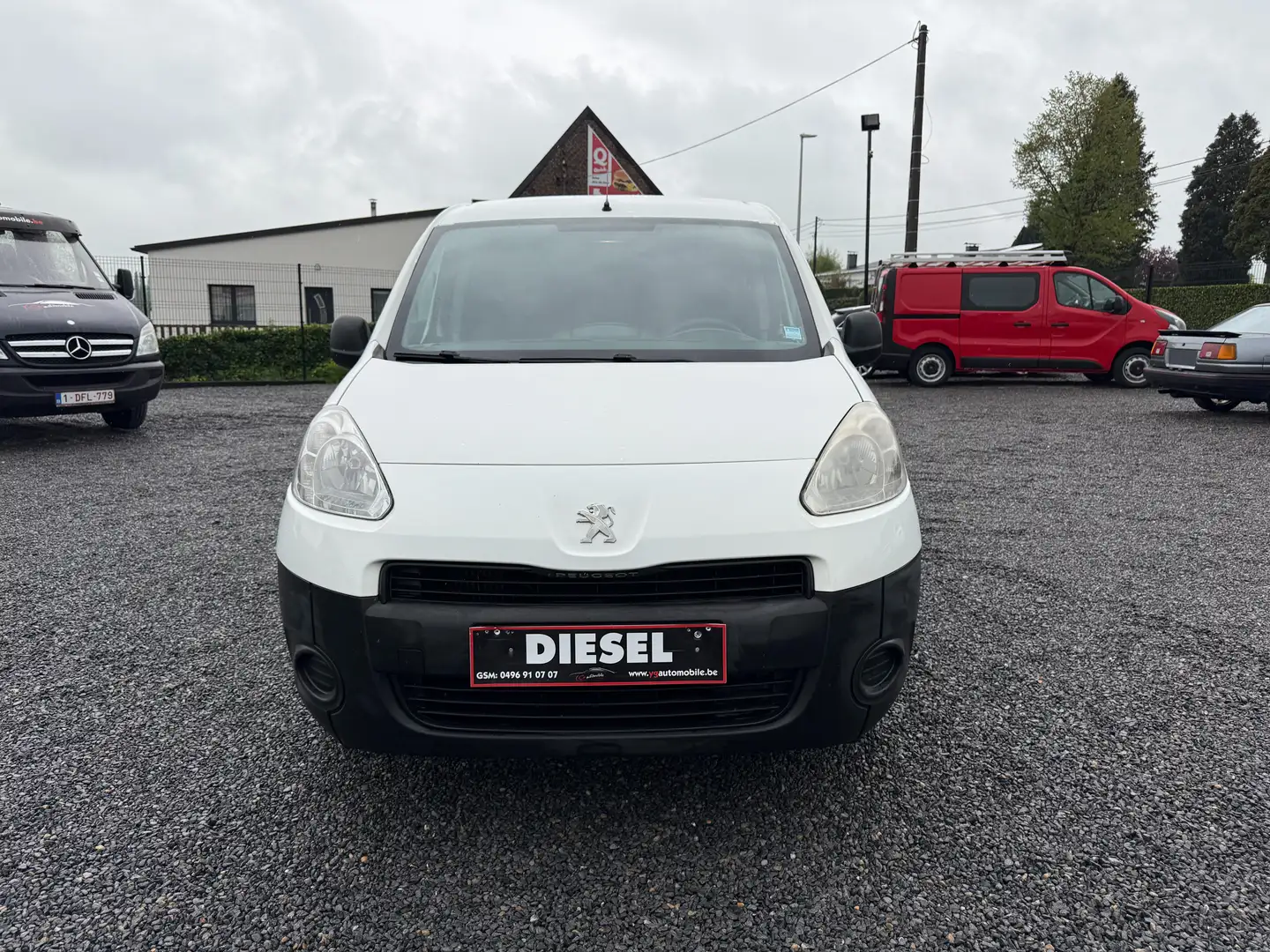 Peugeot Partner 1.6CC HDI 75CV 2013 3PLACES CLIM ATT REMO GARANTIE Blanc - 2