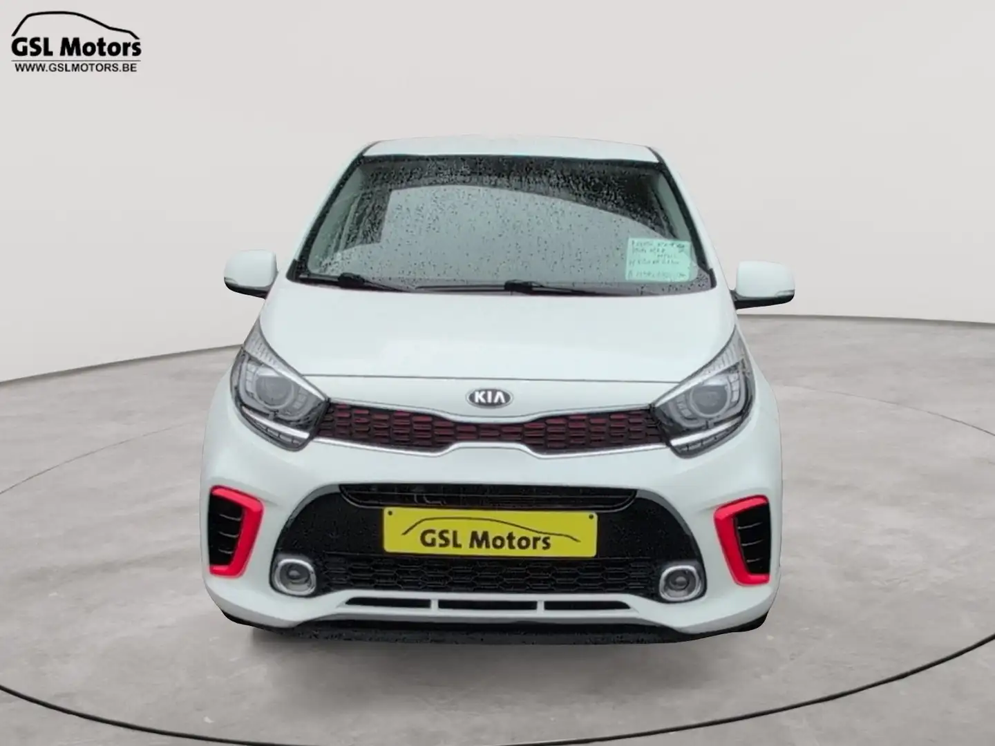 Kia Picanto 1.2i 85cv Gt line Blanc 01/20 66890km Airco Camera Wit - 2