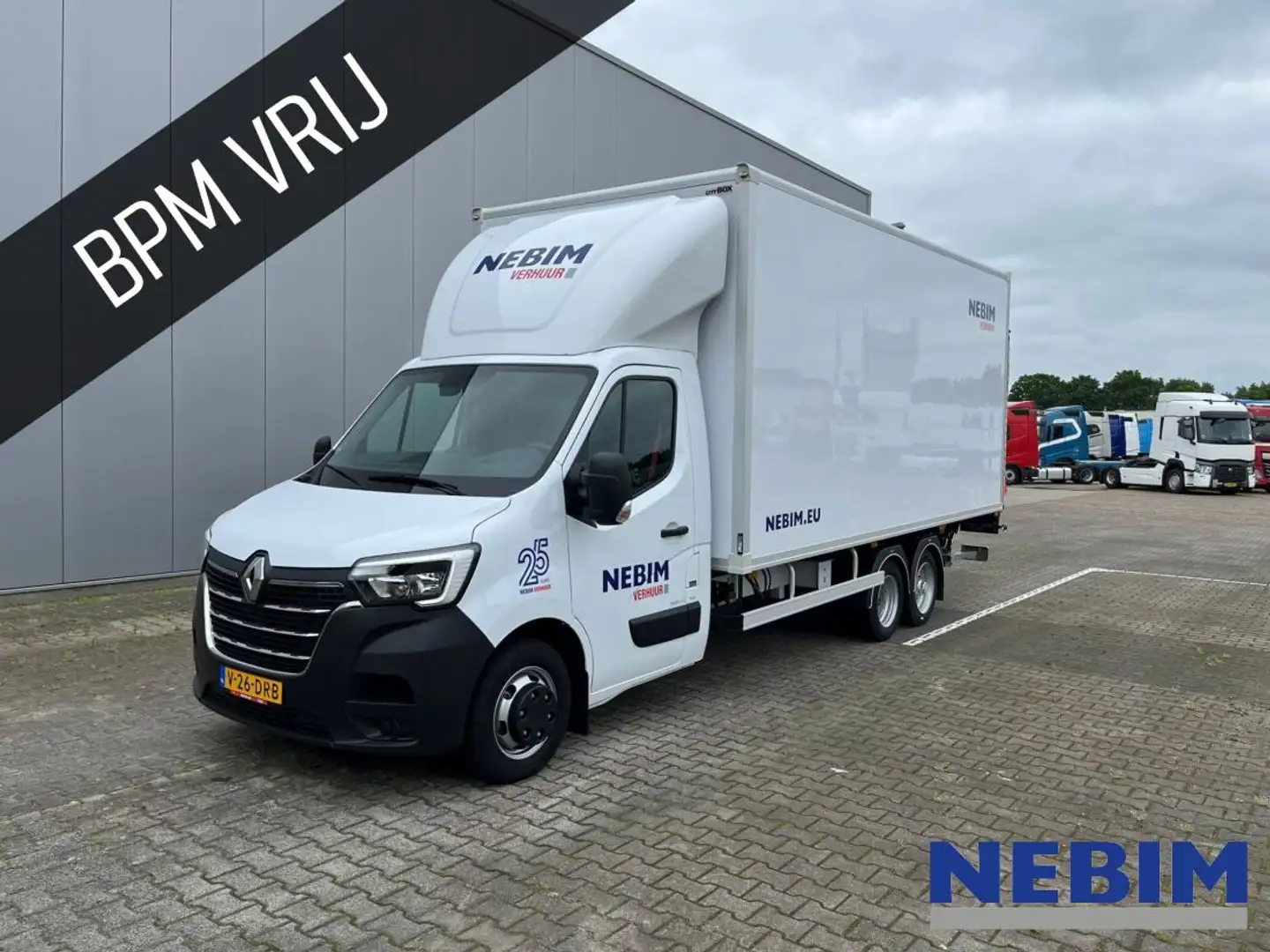 Renault Master BE-COMBI - Bakwagen met laadklep 27 m3 Blanc - 1