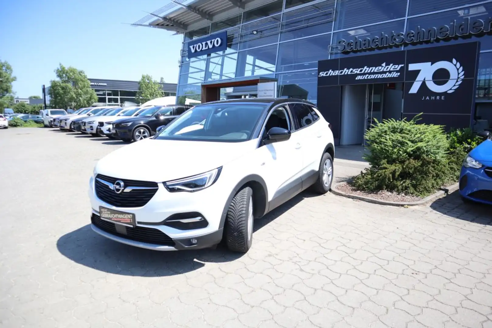 Opel Grandland X 1.2 Aut. 120 Jahre+AGR+LED+Park&Go+ Weiß - 2