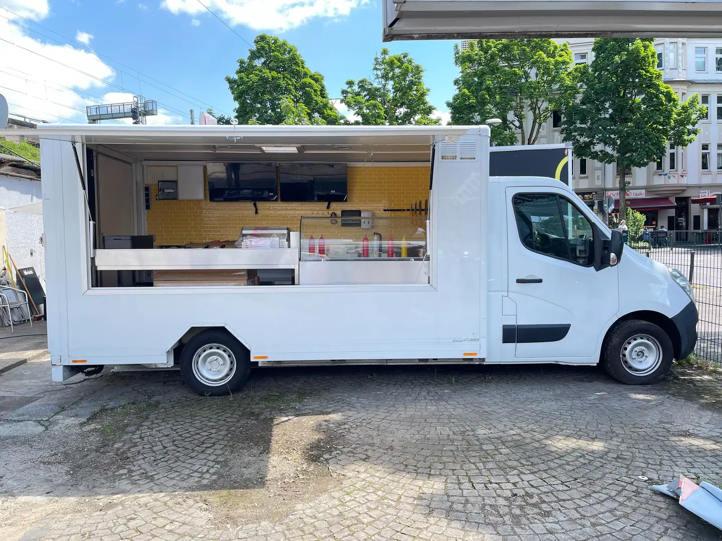 Opel Movano FOODTRACK, IMBISSWAGEN Білий - 2
