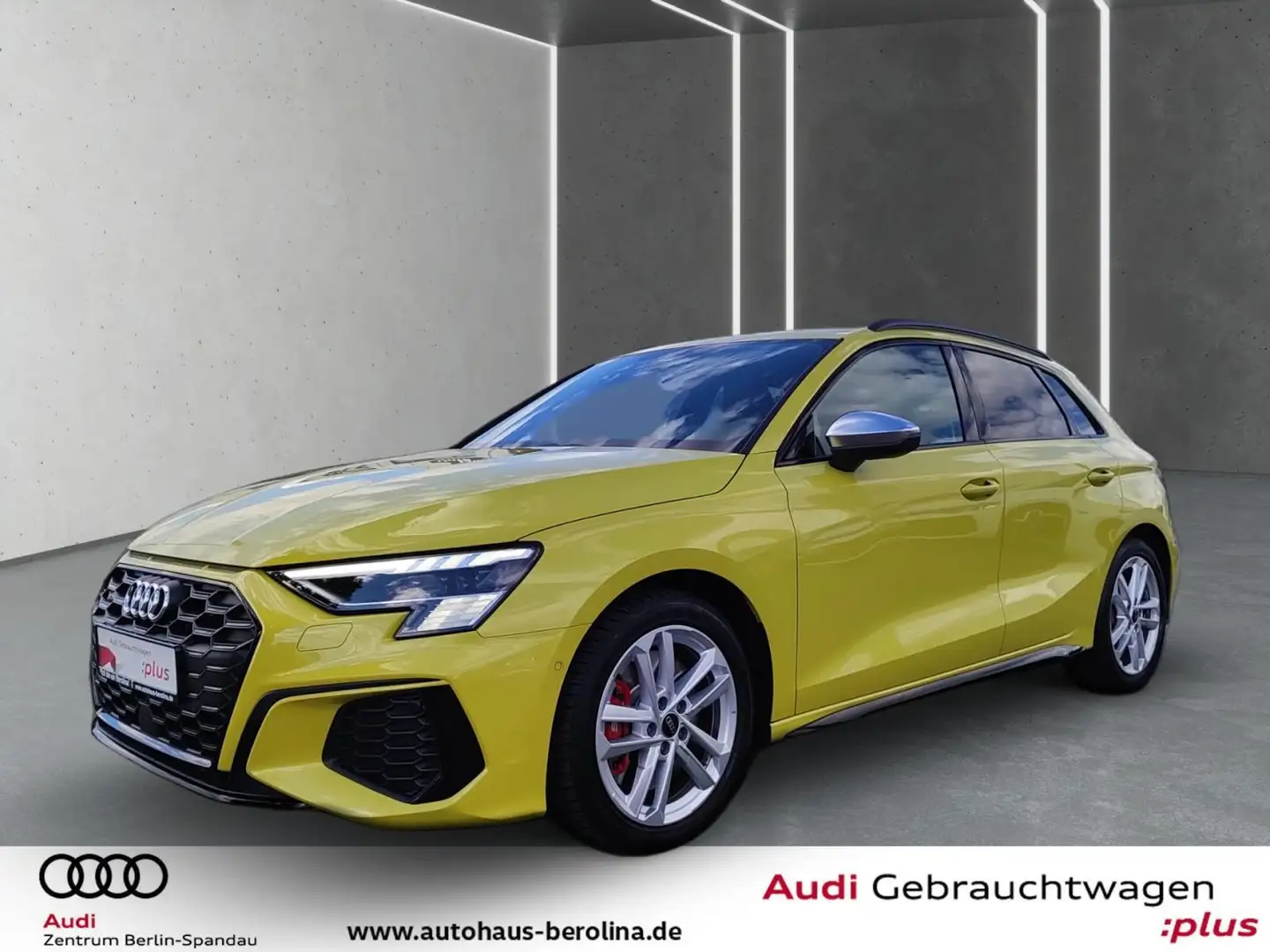 Audi S3 *MATRIX*Virt.C+*NAV+*Opt.-Schwarz* Gelb - 2