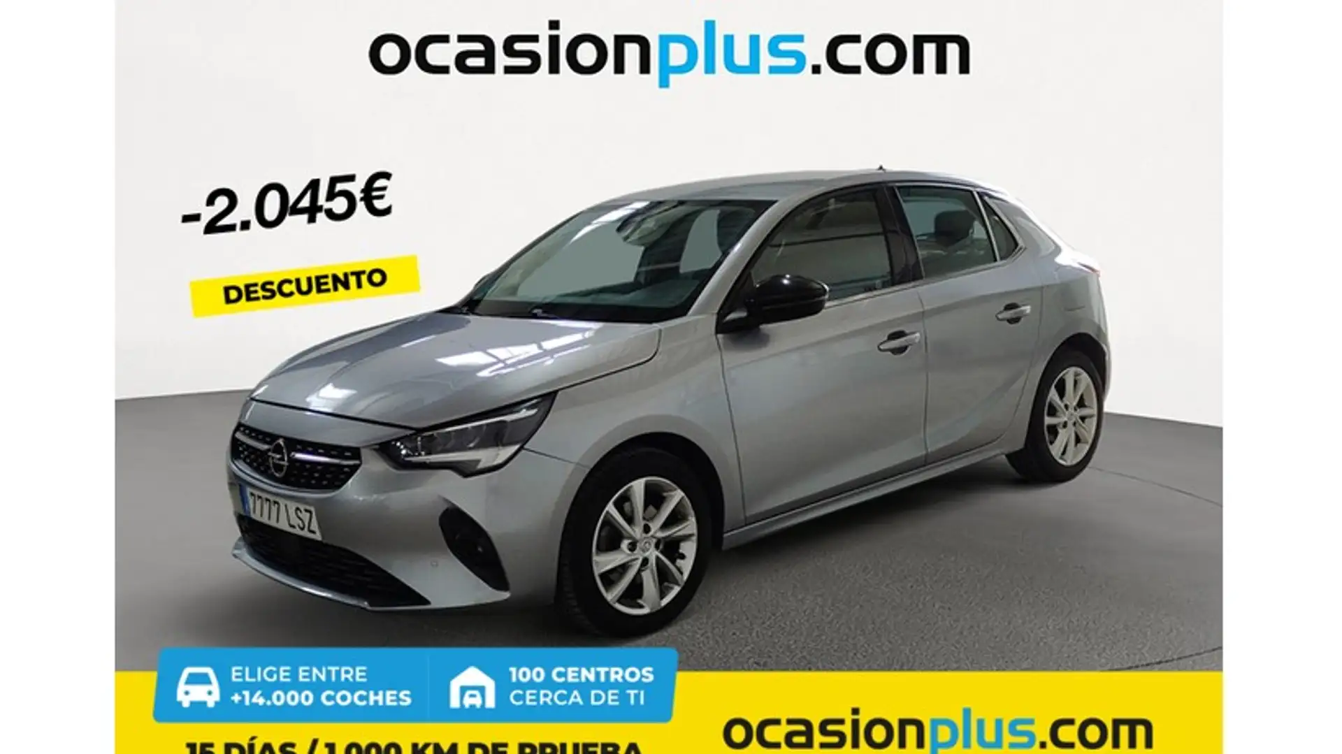 Opel Corsa 1.2T XHT S/S Elegance AT8 100 Grijs - 1
