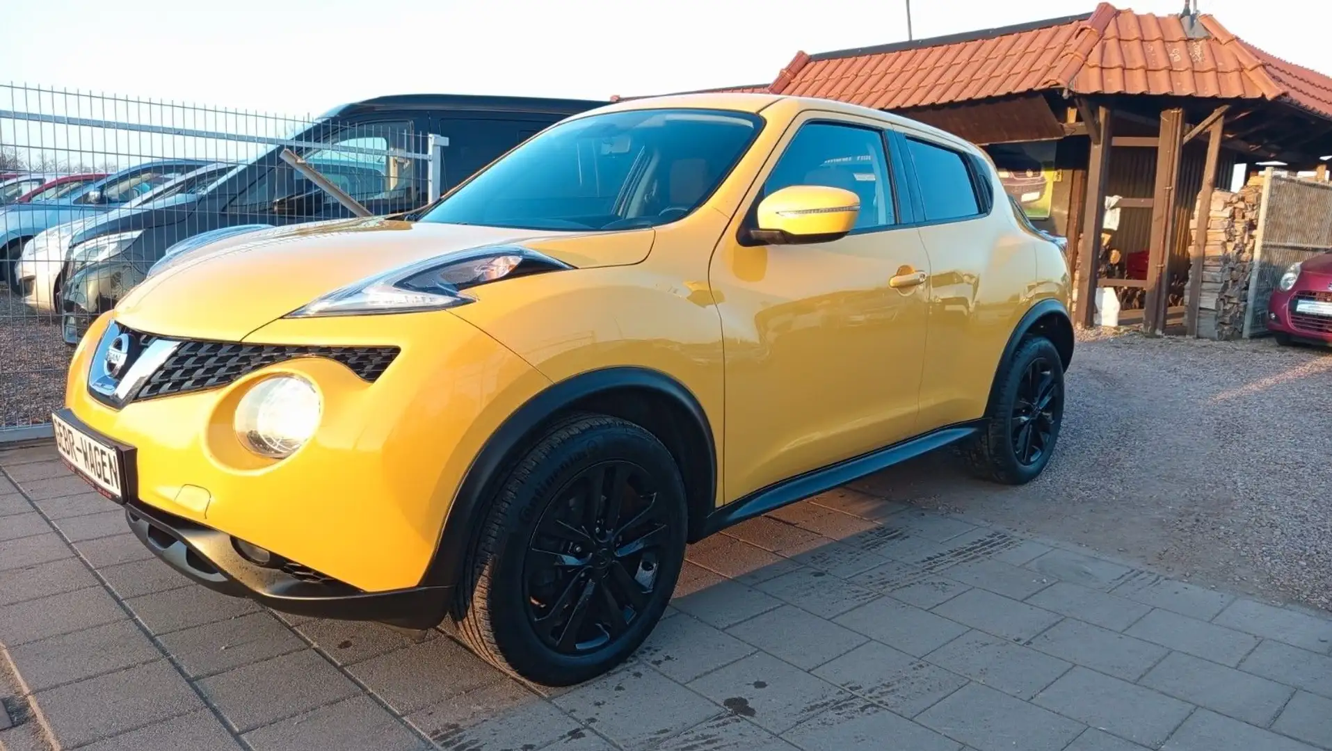 Nissan Juke 1.2 Navi,USB,LED,sehr gepflegt Jaune - 2