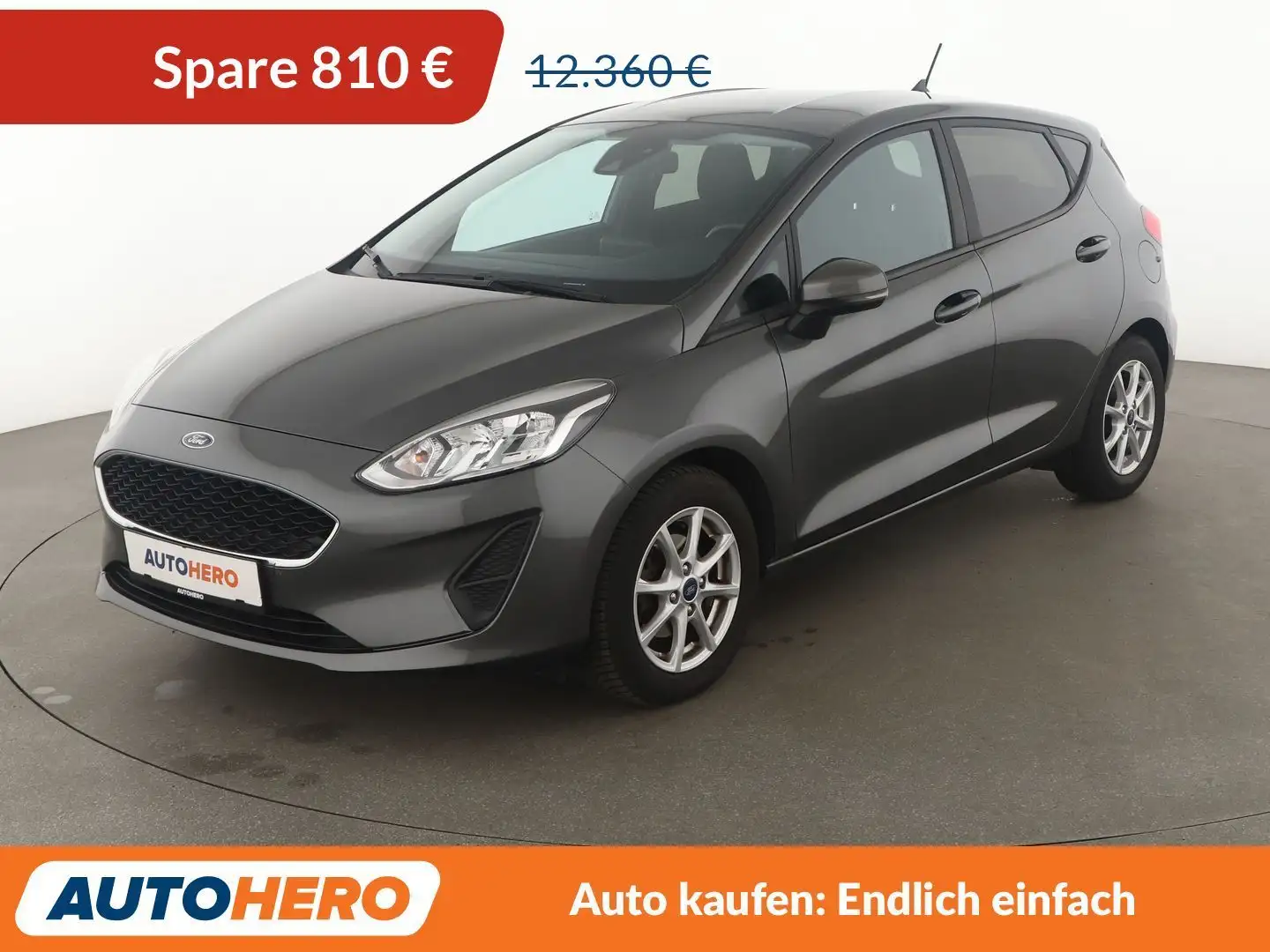 Ford Fiesta 1.1 Ti-VCT Cool&Connect*NAVI*SPUR*SHZ*TEMPO*KLIMA* Grau - 1