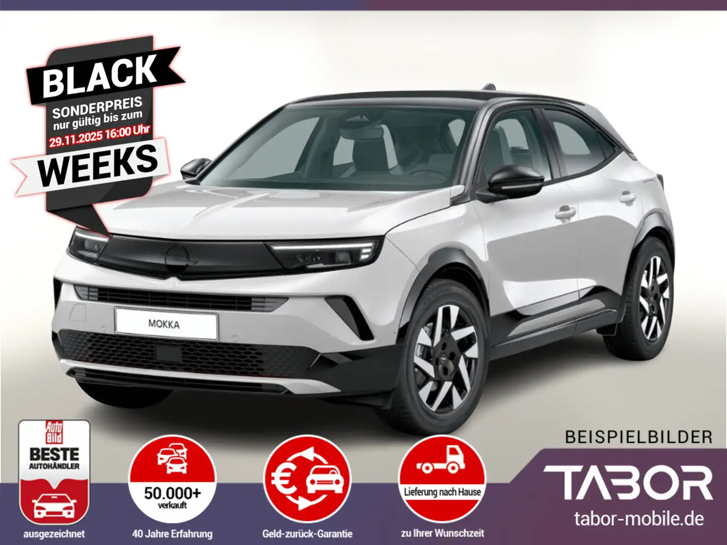 Opel Mokka 1.2 130 AT8 GS Matrix Nav ACC UVP-30%* Weiß - 1